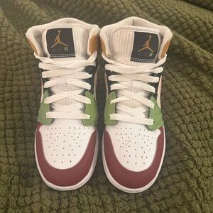 Nike Kids Sneakers Red Green White